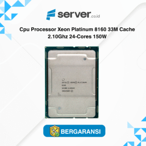Cpu Processor Xeon Platinum 8160 33M Cache 2.10Ghz 24-Cores 150W