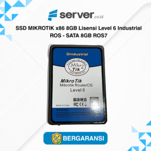 SSD MIKROTIK x86 8GB Lisensi Level 6 Industrial ROS - SATA 8GB ROS7