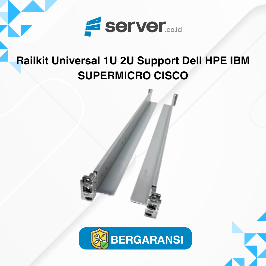 Railkit Universal 1U 2U Support Dell HPE IBM SUPERMICRO CISCO